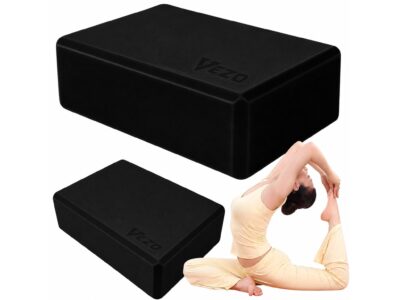 VEZO KOSTKA DO JOGI YOGI KLOCEK 23cm x 15cm x 7,5cm - czarny
