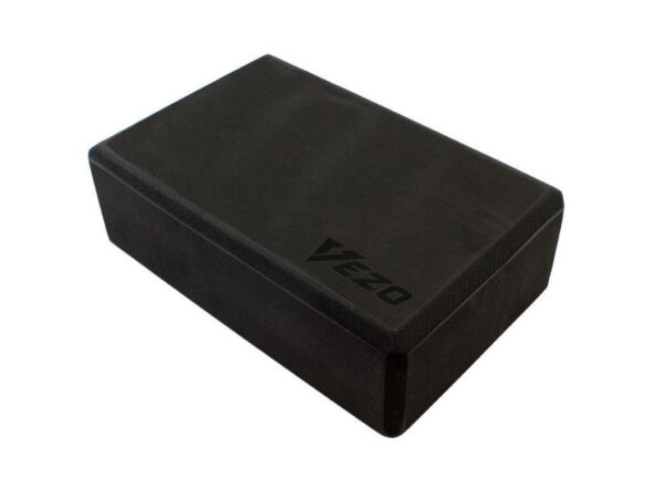 VEZO KOSTKA DO JOGI YOGI KLOCEK 23cm x 15cm x 7,5cm - czarny