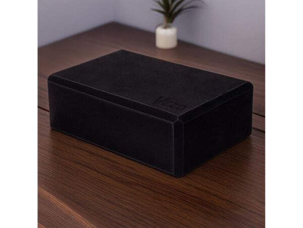 VEZO KOSTKA DO JOGI YOGI KLOCEK 23cm x 15cm x 7,5cm - czarny
