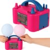 VEZO POMPKA ELEKTRYCZNA DO BALONÓW RÓŻOWO-NIEBIESKI - 18x12x12