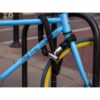 BLOKADA ŁAŃCUCHA ROWERU 80CM - czarny