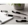 DŁUGOPISY ŻELOWE CIENKOPISY 0.5mm 8SZT - czarny