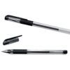 DŁUGOPISY ŻELOWE CIENKOPISY 0.5mm 8SZT - czarny