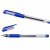 DŁUGOPISY ŻELOWE CIENKOPISY 0.5mm 8SZT - niebieski