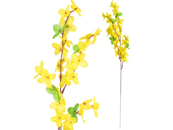 FORSYCJA SZTUCZNA GAŁĄZKA 51CM 4 SZT
