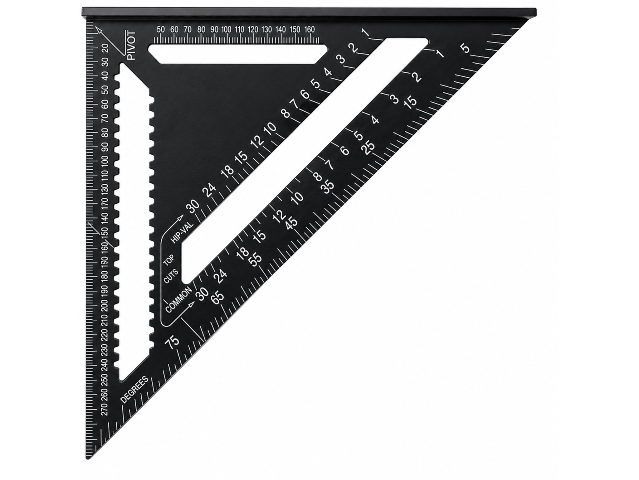 KĄTOWNIK STOLARSKI BUDOWLANY ALUMINIOWY 19CM