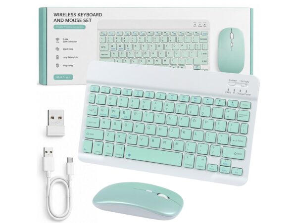 KLAWIATURA + MYSZ BEZPRZEDWODOWY ZESTAW SLIM