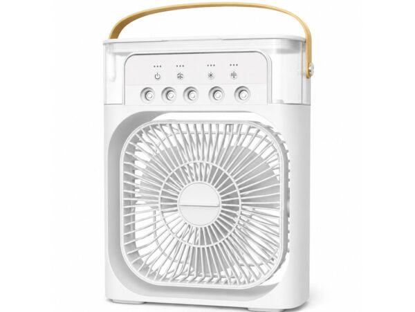 KLIMATYZATOR MINI NA KOSTKI LODU 3W1 USB 9x21x26 - biały