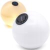 LAMPION SOLARNY KULA 28CM 3 DIODY