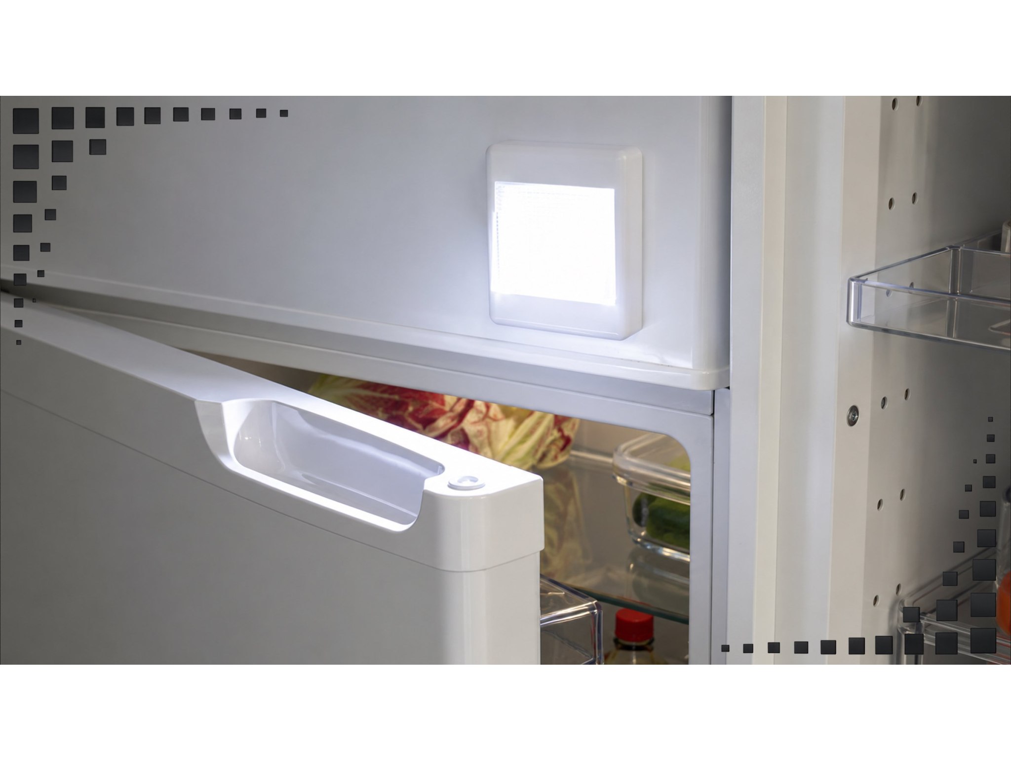 LAMPKA NOCNA WŁĄCZNIK COB LED 8,5x8,5x2cm