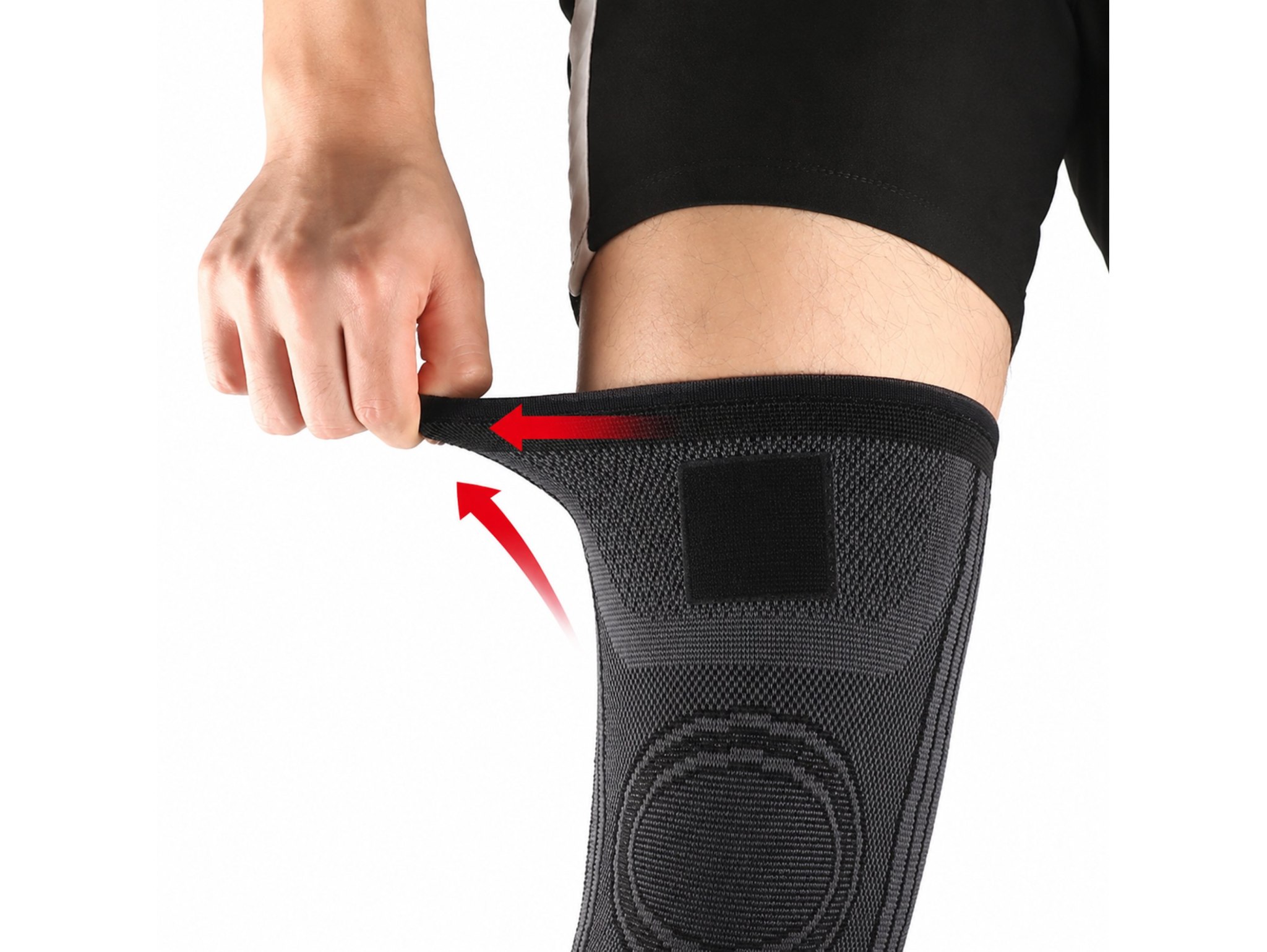 OPASKA STABILIZATOR ŚCIĄGACZ SPORTOWY NA KOLANO - rozmiar L