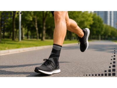 OPASKA STABILIZATOR ŚCIĄGACZ SPORTOWY NA STOPĘ KOSTKĘ - rozmiar M