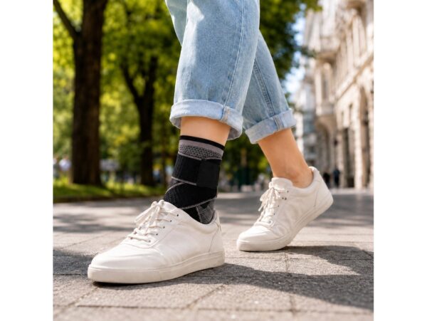 OPASKA STABILIZATOR ŚCIĄGACZ SPORTOWY NA STOPĘ KOSTKĘ - rozmiar M