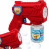 PISTOLET DO BANIEK MYDLANYCH + BAŃKI 70ML - czerwony