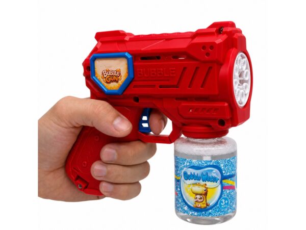 PISTOLET DO BANIEK MYDLANYCH + BAŃKI 70ML - czerwony