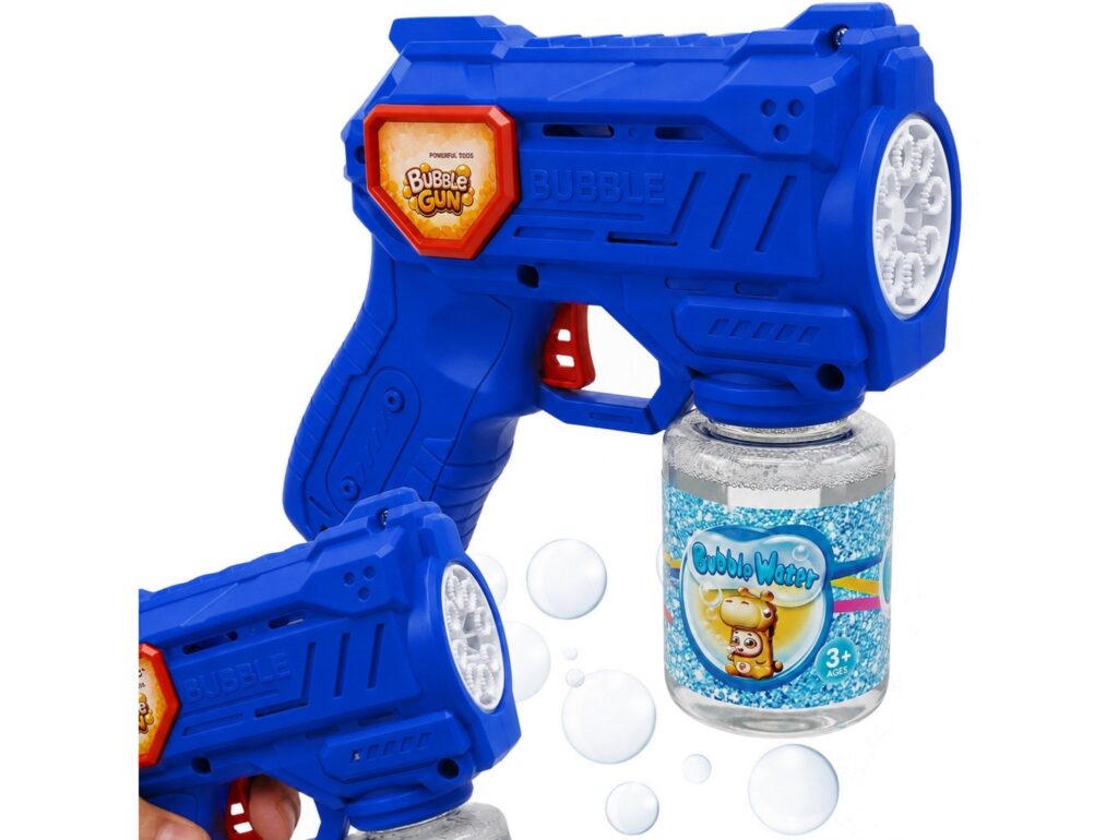 PISTOLET DO BANIEK MYDLANYCH + BAŃKI 70ML - niebieski