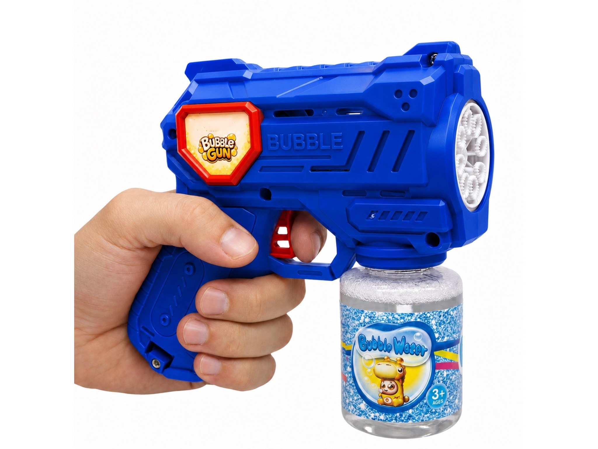 PISTOLET DO BANIEK MYDLANYCH + BAŃKI 70ML - niebieski