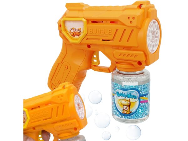 PISTOLET DO BANIEK MYDLANYCH + BAŃKI 70ML - pomarańczowy