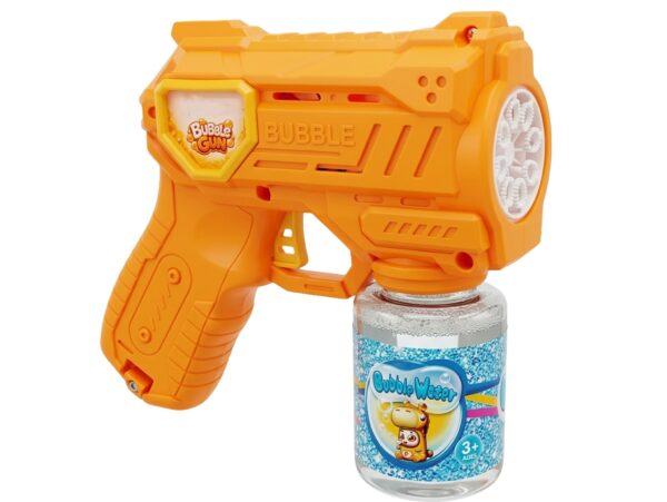 PISTOLET DO BANIEK MYDLANYCH + BAŃKI 70ML - pomarańczowy