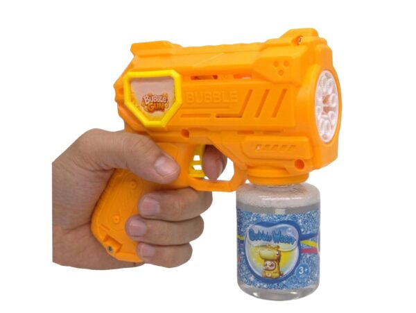 PISTOLET DO BANIEK MYDLANYCH + BAŃKI 70ML - pomarańczowy