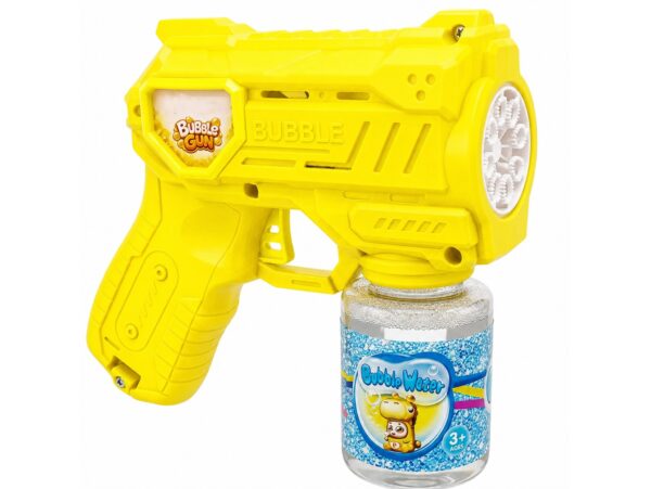 PISTOLET DO BANIEK MYDLANYCH + BAŃKI 70ML - żółty