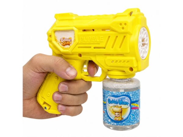 PISTOLET DO BANIEK MYDLANYCH + BAŃKI 70ML - żółty