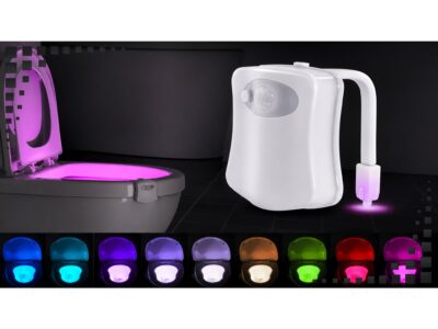 PODŚWIETLENIE MUSZLI KLOZETOWEJ WC LED LAMPKA 8 PL