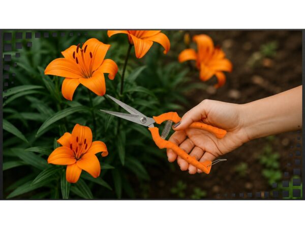 SEKATOR OGRODOWY NOŻYCE 21CM