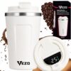 VEZO KUBEK TERMICZNY SMART LCD 500ML - biały