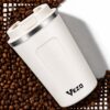 VEZO KUBEK TERMICZNY SMART LCD 500ML - biały
