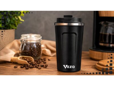 VEZO KUBEK TERMICZNY SMART LCD 500ML - czarny
