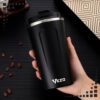 VEZO KUBEK TERMICZNY SMART LCD 500ML - czarny