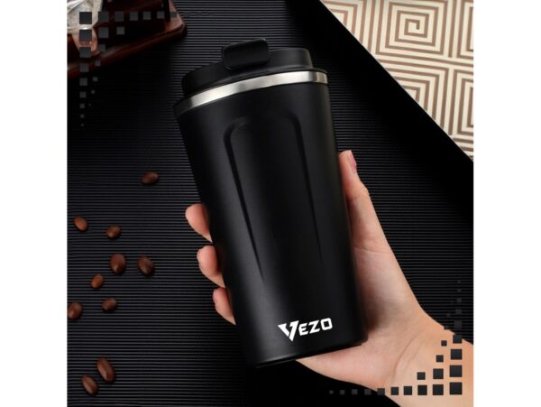 VEZO KUBEK TERMICZNY SMART LCD 500ML - czarny
