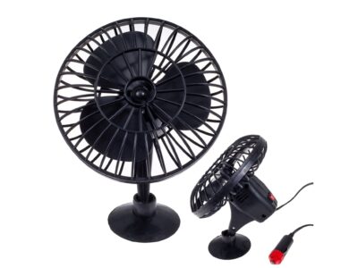 WENTYLATOR SAMOCHODOWY 12V WIATRAK POD ZAPALNICZKĘ