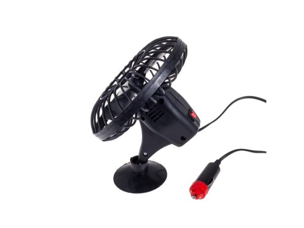 WENTYLATOR SAMOCHODOWY 12V WIATRAK POD ZAPALNICZKĘ