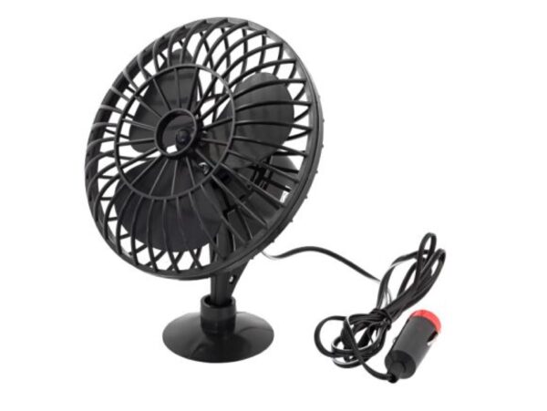 WENTYLATOR SAMOCHODOWY 12V WIATRAK POD ZAPALNICZKĘ
