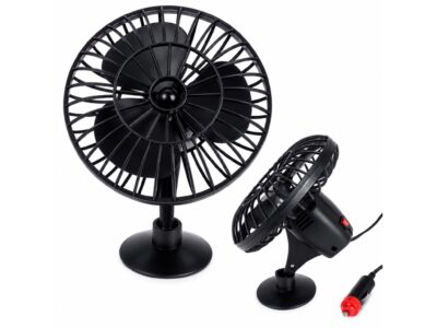 WENTYLATOR SAMOCHODOWY 12V WIATRAK POD ZAPALNICZKĘ